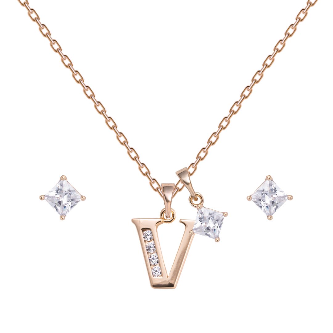 Antialerģisks rotu komplekts ar V burtu