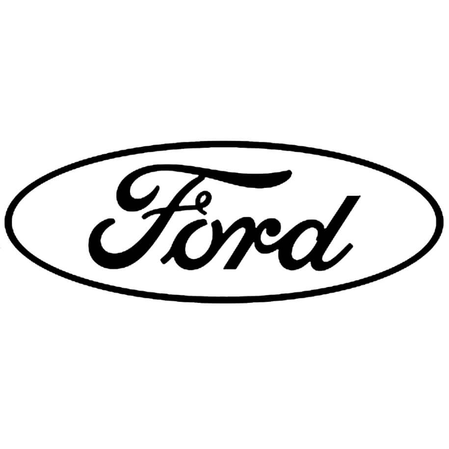 Vīriešu atslēgu piekariņš ar mašīnas Ford logo
