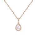 Rose Gold kaklarota Santa