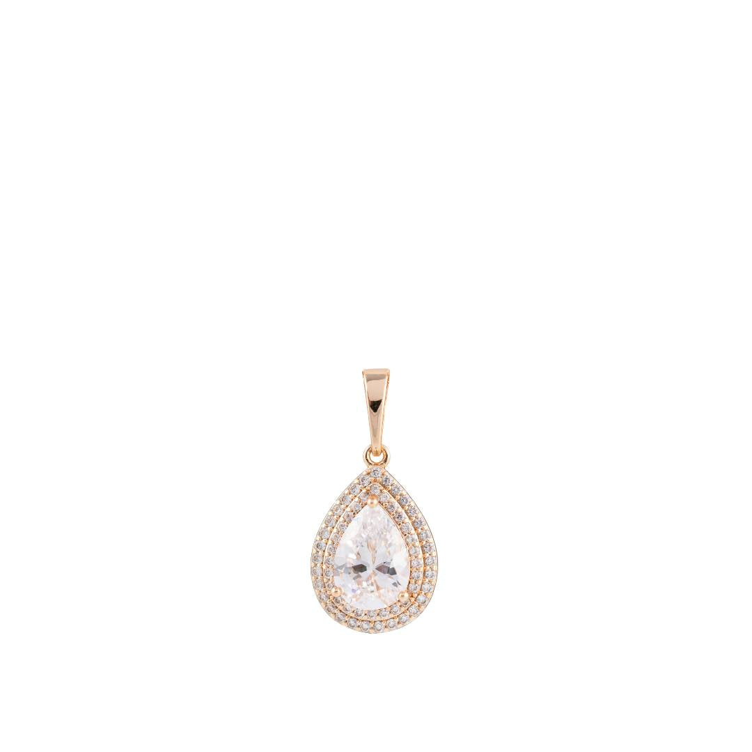 Rose Gold kaklarota Santa bez ķēdītes