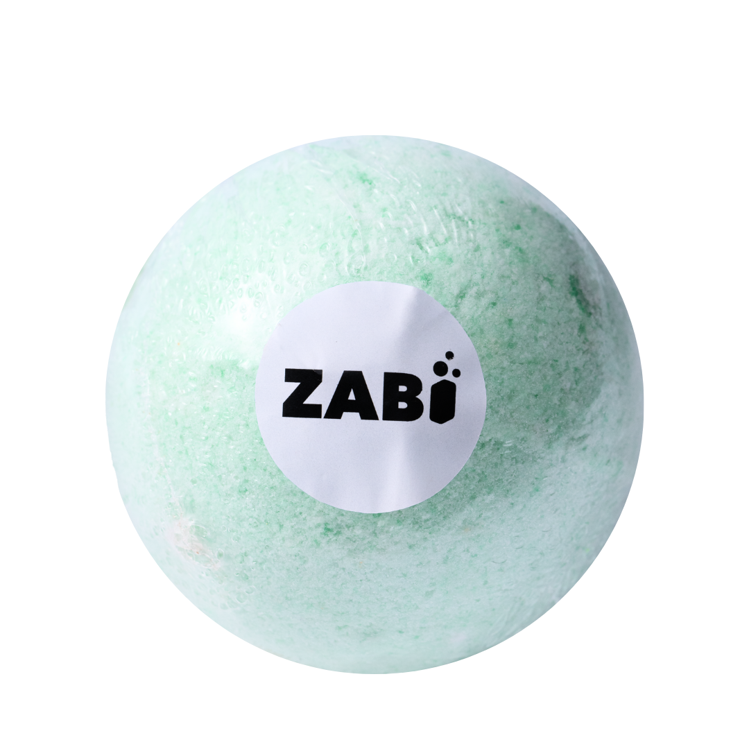 NELA GEMS x ZABI CRAFTS vannas bumba ar rotu zaļa