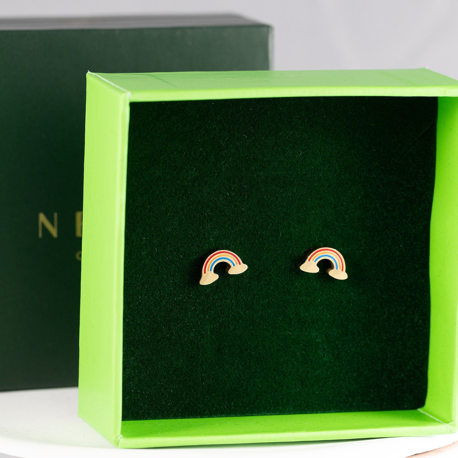 Antialerģiski bērnu nagliņauskari varavīksnes