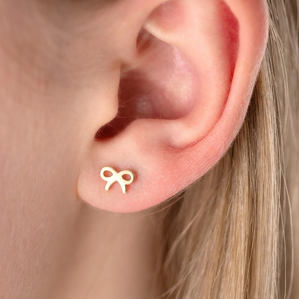 Antialerģiski bērnu nagliņauskari 'BANTE' zelta