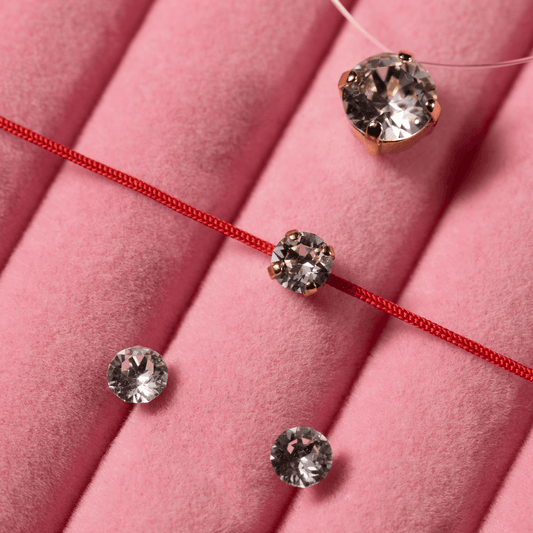 Ожерелье с блестящим кристаллическим буквом (B, D, G, I, N, R, U, V, Z)