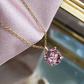 Ожерелье, 8 мм кристалл с турком